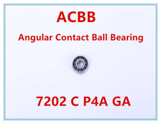 7202 rolamento de esferas angular do contato de C P4A GA